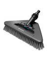GARD-ENA Cleansystem handle brush soft flex, washing brush (grey, 360 swivel joint) - nr 1