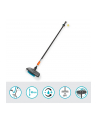 GARD-ENA Cleansystem washing set soft with handle S, washing brush (grey/turquoise, working width 27cm) - nr 9