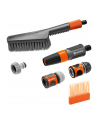 GARD-ENA Cleansystem basic equipment with hand brush S soft, washing brush (grey/orange, incl. 10 soap sticks, cleaning syringe, connector) - nr 1