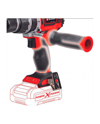 Einhell Professional cordless impact drill TP-CD 18/60 Li-i BL - Solo, 18Volt (red/Kolor: CZARNY, without battery and charger)