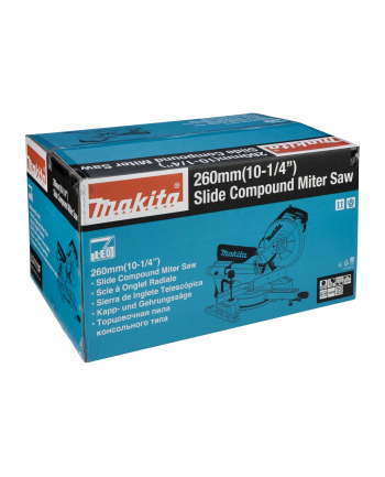 Makita chop and miter saw LS1110F, 260mm (blue, 1,450 watts)