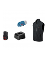 bosch powertools Bosch Heat+Jacket GHV 12+18V kit size 3XL, work clothing (Kolor: CZARNY, incl. charger GAL 12V-20 Professional, 1x battery GBA 12V 2.0Ah) - nr 1