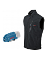 bosch powertools Bosch Heat+Jacket GHV 12+18V kit size 3XL, work clothing (Kolor: CZARNY, incl. charger GAL 12V-20 Professional, 1x battery GBA 12V 2.0Ah) - nr 2