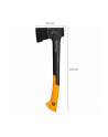 Fiskars X-series X18 universal ax with S-blade, ax/hatchet (Kolor: CZARNY/orange) - nr 7