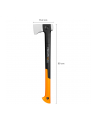 Fiskars X-series X24 splitting ax with S-blade, ax/hatchet (Kolor: CZARNY/orange) - nr 12