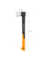 Fiskars X-series X24 splitting ax with M-blade, ax/hatchet (Kolor: CZARNY/orange) - nr 12