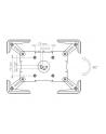 HAGOR HA Flex-Lock Wallmount, holder (Kolor: CZARNY) - nr 13