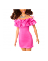 Mattel Barbie Fashionistas doll with pink ruffled dress - nr 10