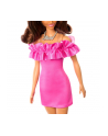 Mattel Barbie Fashionistas doll with pink ruffled dress - nr 4