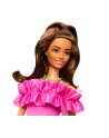 Mattel Barbie Fashionistas doll with pink ruffled dress - nr 9