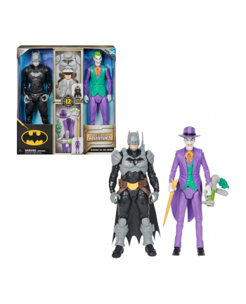 spinmaster Spin Master Batman Adventures - Batman vs The Joker, toy figure (set of 2, 30 cm)