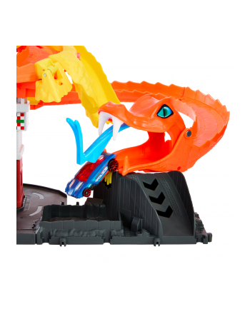 Hot Wheels City Cobra Slam Pizza Attack, racetrack (incl. 1 toy car)