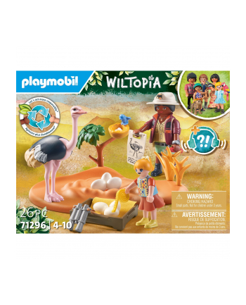 PLAYMOBIL 71296 Wiltopia Visiting Papa Strauss, construction toy