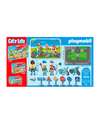 PLAYMOBIL 71332 City Life bicycle course, construction toy