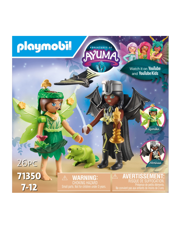 PLAYMOBIL 71350 Ayuma Forest Fairy ' Bat Fairy with spirit animals, construction toy główny