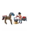 PLAYMOBIL 71357 Horses of Waterfall Farrier Ben ' Achilles, construction toy - nr 12