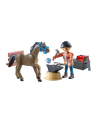 PLAYMOBIL 71357 Horses of Waterfall Farrier Ben ' Achilles, construction toy - nr 6