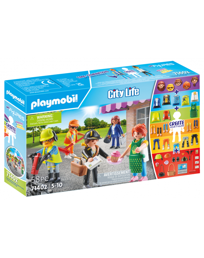 PLAYMOBIL 71402 My Figures: City Life, construction toy główny
