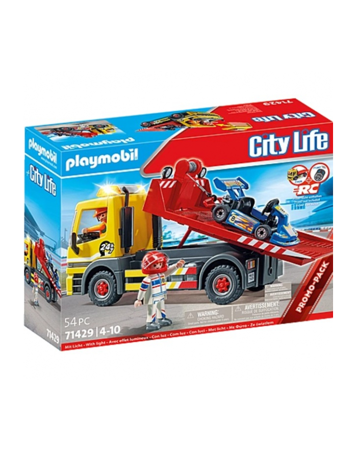 PLAYMOBIL 71429 City Life Towing Service, construction toy główny