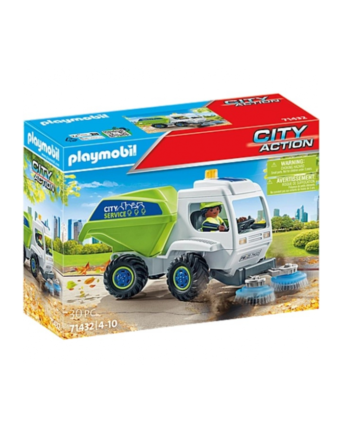 PLAYMOBIL 71432 City Action Sweeper, construction toy główny