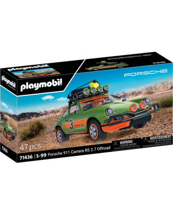 PLAYMOBIL 71436 Porsche 911 Carrera RS 2.7 Offroad, construction toy