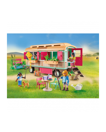 PLAYMOBIL 71441 Country Cozy construction trailer café, construction toy