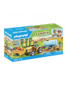 PLAYMOBIL 71442 Country tractor with trailer and water tank, construction toy - nr 1