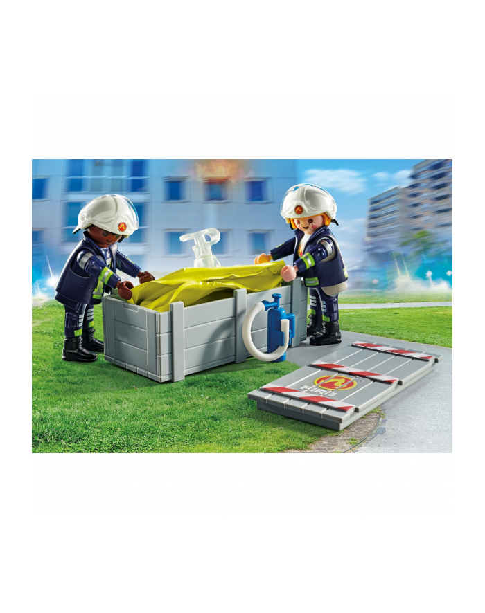 PLAYMOBIL 71465 City Action Firefighters with Air Cushion, construction toy główny