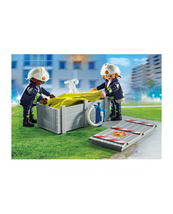 PLAYMOBIL 71465 City Action Firefighters with Air Cushion, construction toy