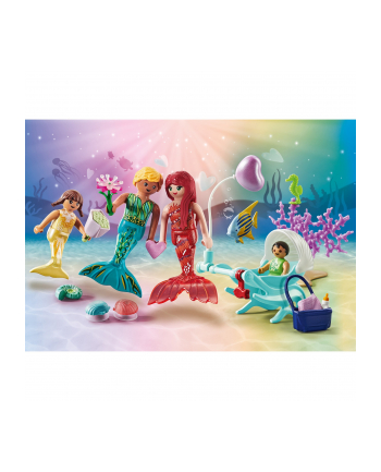 PLAYMOBIL 71469 Princess Magic Starter Pack Loving mermaid family, construction toy