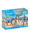 PLAYMOBIL 71470 Horses of Waterfall Starter Pack Riding trip to the beach with Amelia and Ben, construction toy - nr 1