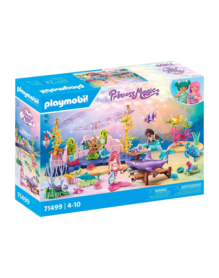 PLAYMOBIL 71499 Princess Magic Underwater Animal Care of Sea Creatures Construction Toy główny