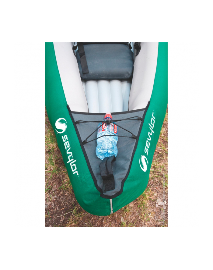 Sevylor Adventure Plus kayak, inflatable boat (dark green/grey, 368 x 86cm) główny