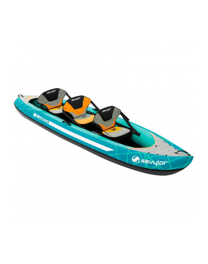 Sevylor Alameda kayak, inflatable boat (green/grey, 375 x 93cm) główny
