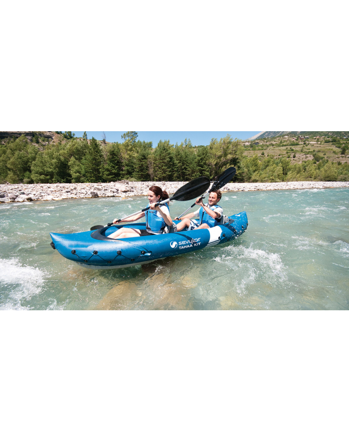 Sevylor Tahaa kayak kit, inflatable boat (blue/grey, 312 x 92cm, set with paddle) główny