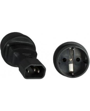 MicroConnect Adapter zasilania C14 Schuko (PE14CEEAD)