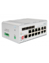 Digitus Industrial 8+4 L2 zarządzalny Gigabit Ethernet PoE Swi 8 Port PoE GE RJ45 4 Port GE SFP (DN651139) - nr 1