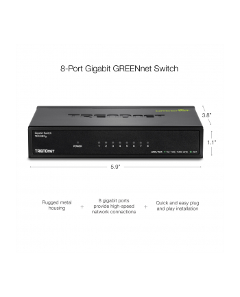 TRENDnet TEG-S82G 8x 1GbE (TEGS82G) nr 2