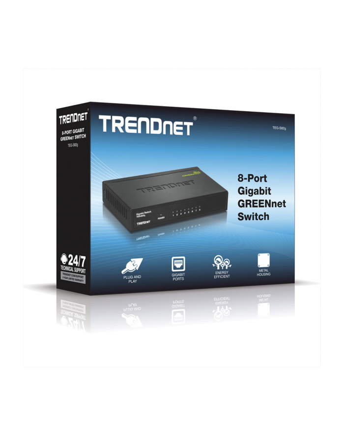 TRENDnet TEG-S82G 8x 1GbE (TEGS82G) główny