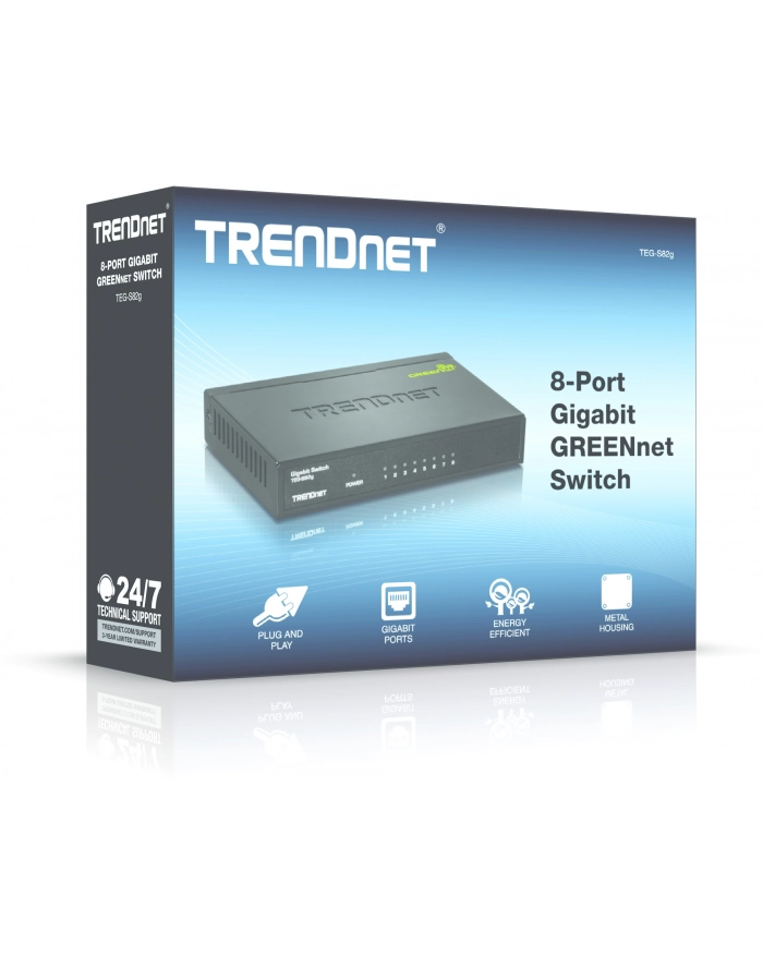 TRENDnet TEG-S82G 8x 1GbE (TEGS82G) główny
