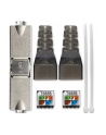 Wtyk QOLTEC RJ45 beznarzędziowy STP | CAT6 | JACK PIN | T568B | T568A - nr 3