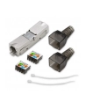 Wtyk QOLTEC RJ45 beznarzędziowy STP | CAT6 | JACK PIN | T568B | T568A - nr 7