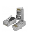 Wtyk QOLTEC złącze MODULARNYne RJ45 | CAT5e | FTP | Pozłacane styki | 100 sztuk - nr 1