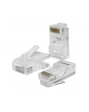 Wtyk QOLTEC przelotowy złącze RJ45 | CAT6 | UTP | Pass Through | Poizłacane styki | 100 sztuk - nr 4