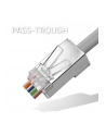 Wtyk QOLTEC przelotowy złącze RJ45 | CAT6 | FTP | Pass Through | Pozłacane styki | 100 sztuk - nr 2