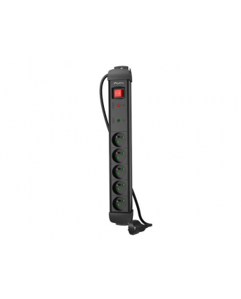 Listwa zasilająca Lanberg SP1 1.5m 5x 230V PL czarna