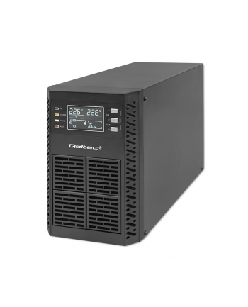 Zasilacz awaryjny UPS Qoltec 1kVA | 1000W | Power Factor 1.0 | LCD | EPO | USB | On-line