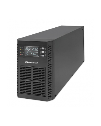 Zasilacz awaryjny UPS Qoltec 2kVA | 2000W | Power Factor 1.0 | LCD | EPO | USB | On-line