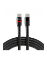 Kabel przewód USB-C PD RGB LED 3m everActive CBB-3PDR Power Delivery 2,25A z obsługą szybkiego ładowania 45W - nr 1