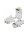 Wtyk QOLTEC przelotowy złącze RJ45 | CAT5e | UTP | Pass Through | Pozłacane styki | 100 sztuk - nr 1